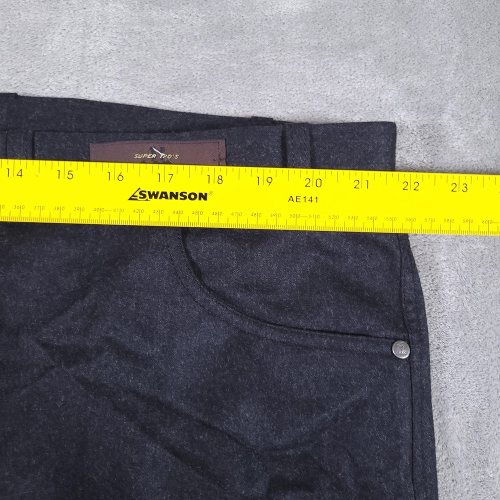 Riviera Jack Victor Pants Mens 44R Wool Vitale Barberis Canonico Italy Dress - Picture 5 of 11